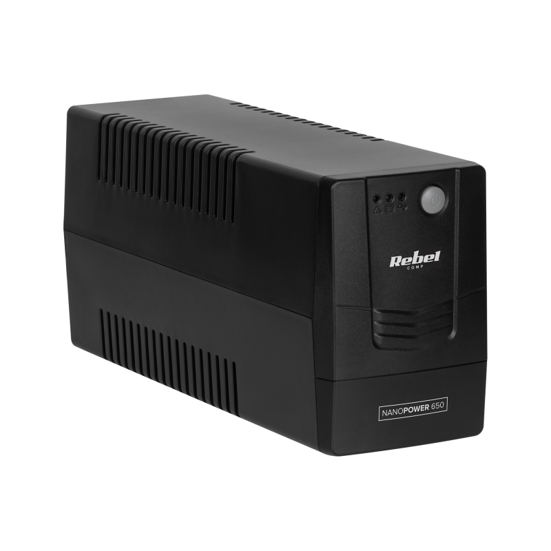 Rebel Zasilacz Awaryjny Komputerowy Ups Rebel Model Nanopower 650 ( Offline, 650Va / 360W , 230 V , 50Hz ) [[