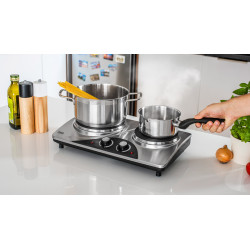 Teesa Kuchenka Elektryczna Przenośna Podwójna 2500W [[