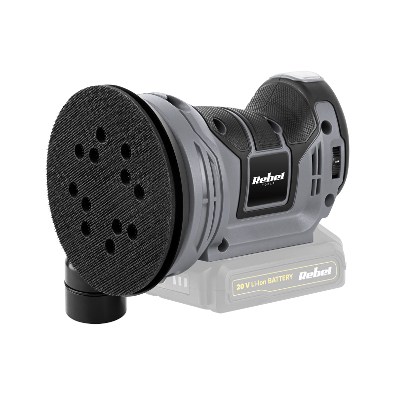 Rebel Szlifierka Mimośrodowa Akumulatorowa 20V [[