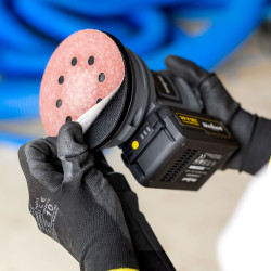 Rebel Szlifierka Mimośrodowa Akumulatorowa 20V [[