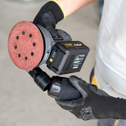 Rebel Szlifierka Mimośrodowa Akumulatorowa 20V [[