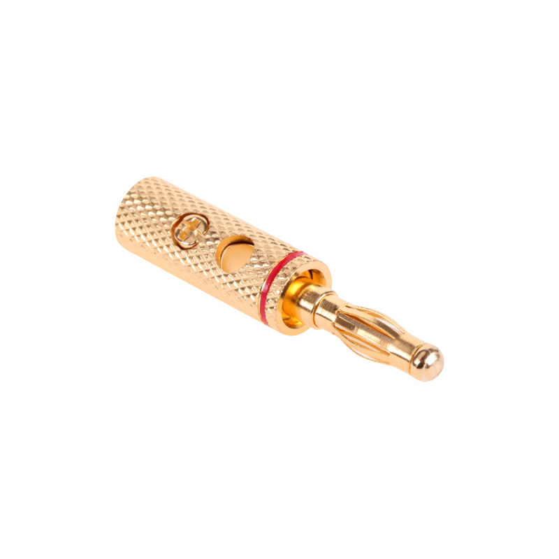 Wtyk Banan Złoty Ss2-2136 (Czarny/Czerwony) [[