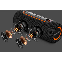 Krüger&Matz Głośnik Bezprzewodowy Kruger&Matz Street , Kolor Czarny [[