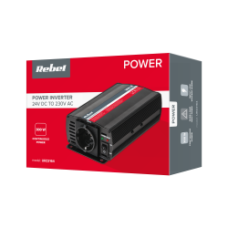 Rebel Przetwornica Rebel 24V/230V 300W (Gn. Typu F:niemieckie) [[