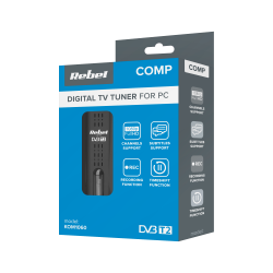 Rebel Tuner Cyfrowy Usb Dvb-T2 H.265 Hevc Rebel [[