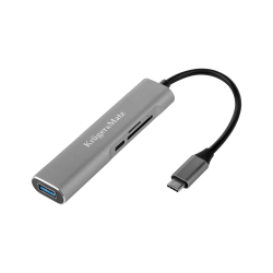 Krüger&Matz Adapter (Hub) Usb Typu C Na Hdmi/Usb3.0/Sd/Microsd/C Port [[