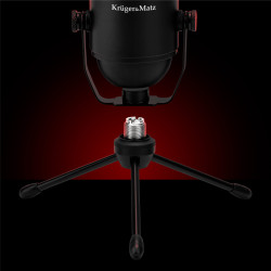 Krüger&Matz Mikrofon Gamingowy / Vlogerowy Na Usb  Kruger&Matz Warrior Gv-200 [[