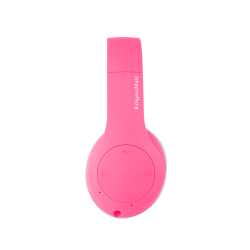 Krüger&Matz Bezprzewodowe Słuchawki Nauszne Dla Dzieci Kruger&Matz Model Street Kids , Kolor Różowy [[