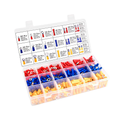 Eurokomp Zestaw Zaciskarka Z Konektorami Izolowanymi 700Szt. E5963 [[