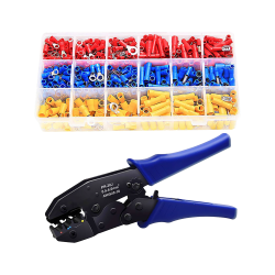 Eurokomp Zestaw Zaciskarka Z Konektorami Izolowanymi 700Szt. E5963 [[