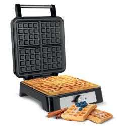 Teesa Gofrownica Teesa , 4 Gofry, 1600W, Inox , Regulacja Mocy [[