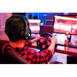 Krüger&Matz Gamingowe Słuchawki Nauszne Kruger&Matz Warrior Gh-100 Pro [[