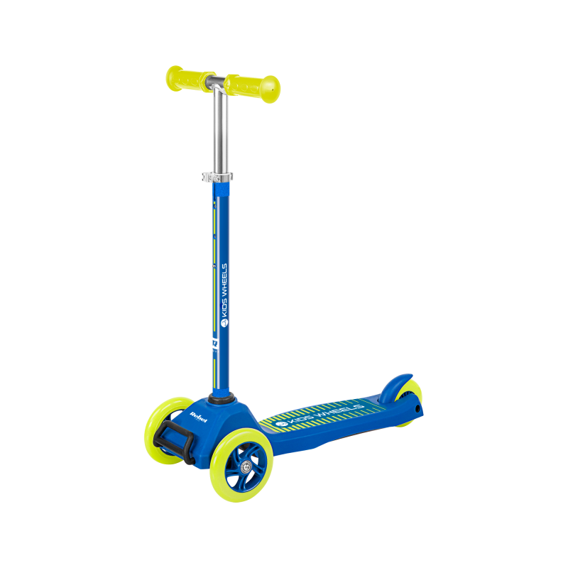 Rebel Hulajnoga Trójkołowa Rebel Kids Wheels Yellow [[