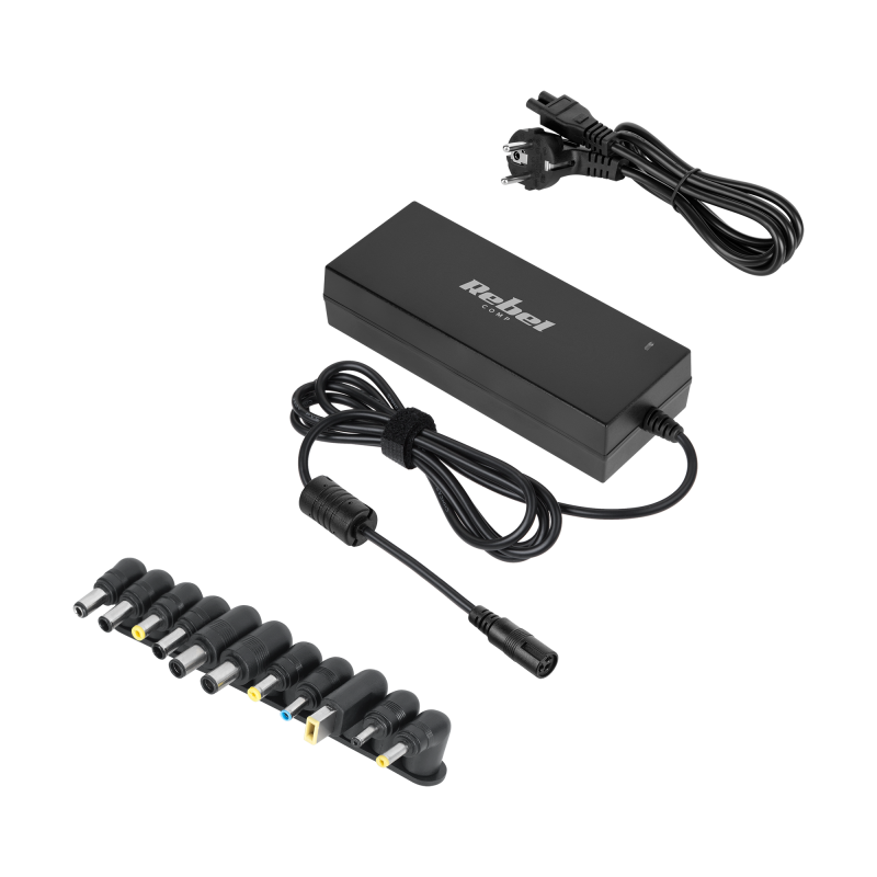 Rebel Zasilacz Uniwersalny Rebel 11 Końcówek 120 W 12-19.5 V Automatyczny [[