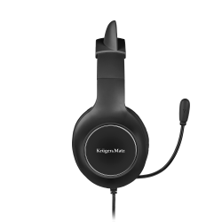 Krüger&Matz Gamingowe Słuchawki Nauszne Dla Dzieci Kruger&Matz Gamer Kids, Kolor Czarny [[