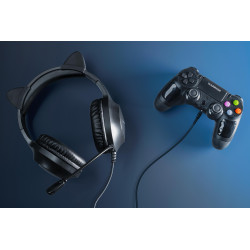 Krüger&Matz Gamingowe Słuchawki Nauszne Dla Dzieci Kruger&Matz Gamer Kids, Kolor Czarny [[