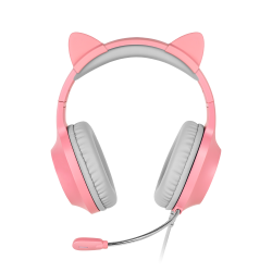 Krüger&Matz Gamingowe Słuchawki Nauszne Dla Dzieci Kruger&Matz Gamer Kids, Kolor Różowy [[