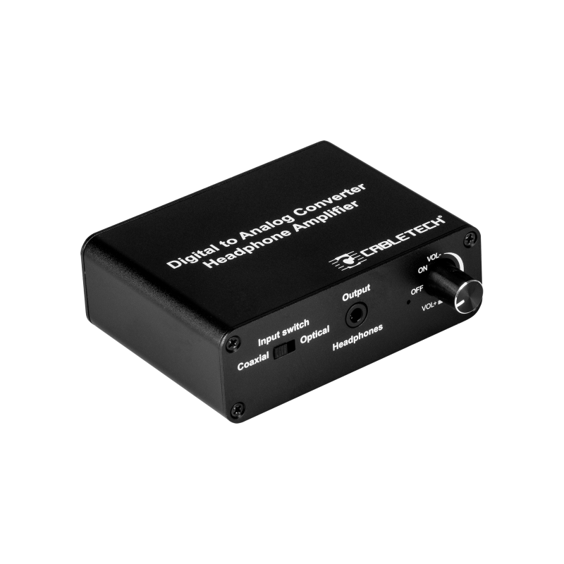 Cabletech Złącze Konwerter Sygnału Cyfrowego Na Analogowy Z Gniazdem Słuchawkowym [[