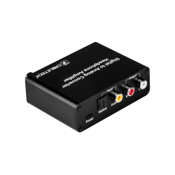 Cabletech Złącze Konwerter Sygnału Cyfrowego Na Analogowy Z Gniazdem Słuchawkowym [[
