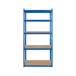 Rebel Regał Metalowy Magazynowy 180X90X40 Niebieski  Rebel [[
