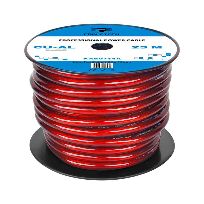 Cabletech Kabel Samochodowy 2Ga Od12Mm Cu+Al [[