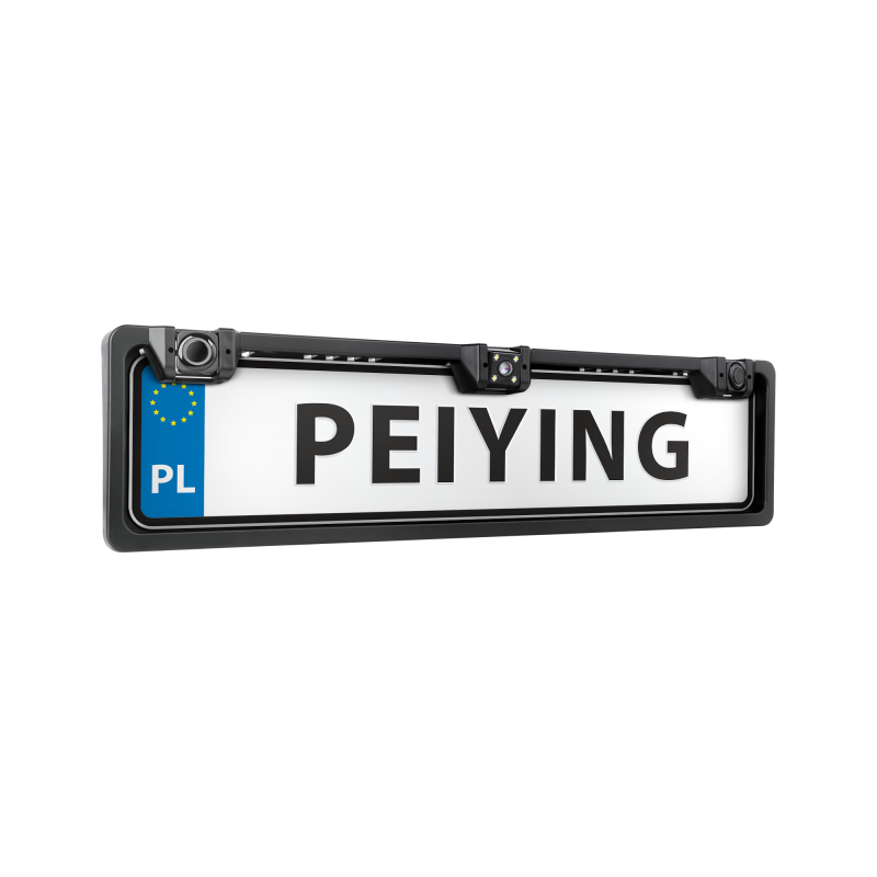 Peiying Samochodowa Kamera Cofania Z Czujnikiem Parkowania W Ramce Tablicy Rejestracyjnej Peiying [[