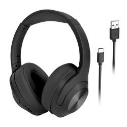 Krüger&Matz Bezprzewodowe Słuchawki Nauszne Kruger&Matz F2 , Kolor Czarny [[