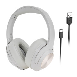 Krüger&Matz Bezprzewodowe Słuchawki Nauszne Kruger&Matz F2 , Kolor Szary [[