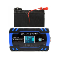 Eurokomp Prostownik Automatyczny 12 V 8A-24V 4A E6148 [[