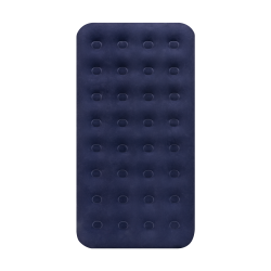 Rebel Materac Dmuchany Jednoosobowy Do Spania + Pompka , 186 X 96 X 22 Cm [[