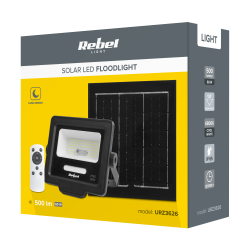 Rebel Reflektor Solarny Rebel 60 W Sterowany Pilotem [[