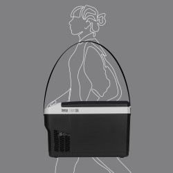 Teesa Profesjonalna Lodówka Turystyczna Teesa Z Funkcją Mrożenia 25L Dc12/24V Ac 230V [[