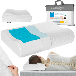 Rebel Poduszka Ortopedyczna Profilowana Z Pianki Memory Z Żelem Chłodzącym, Rebel Active [[