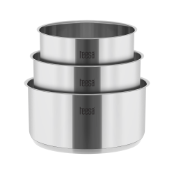 Teesa Zestaw Garnków Z Odłączaną Rączką Teesa Cook Expert Single Hand [[
