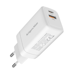 Krüger&Matz Ładowarka Sieciowa Kruger&Matz 65 W Gan Z Funkcją Power Delivery I Quick Charge [[