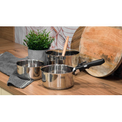 Teesa Zestaw Garnków Z Odłączaną Rączką Teesa Cook Expert Single Hand [[