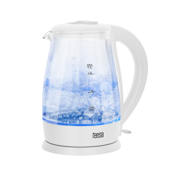 Teesa Czajnik Elektryczny Teesa, Szklany, 2000 W, Biały, 1,7 L [[