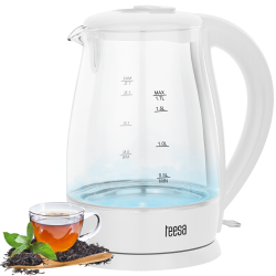 Teesa Czajnik Elektryczny Teesa, Szklany, 2000 W, Biały, 1,7 L [[