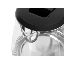 Teesa Czajnik Elektryczny Teesa, Szklany, 2200 W, Czarny, 1,7 L [[