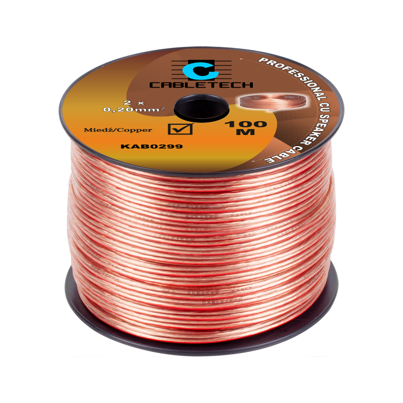 Cabletech Kabel Głośnikowy 0,2Mm [[