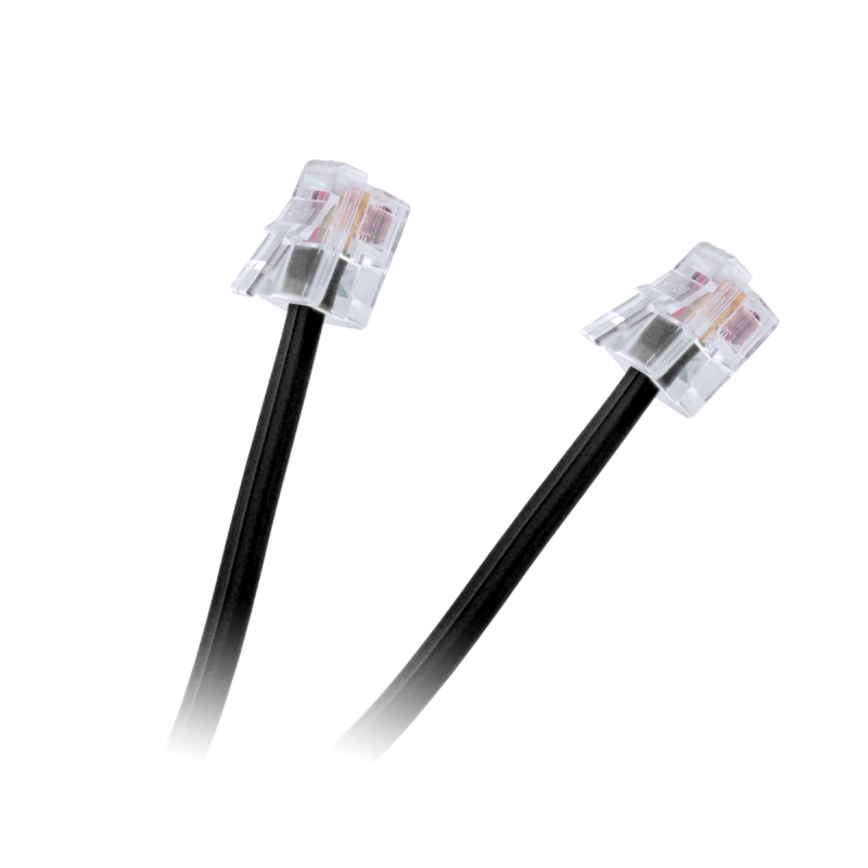 Kabel Telefon.abonencki 20M Czarny [[