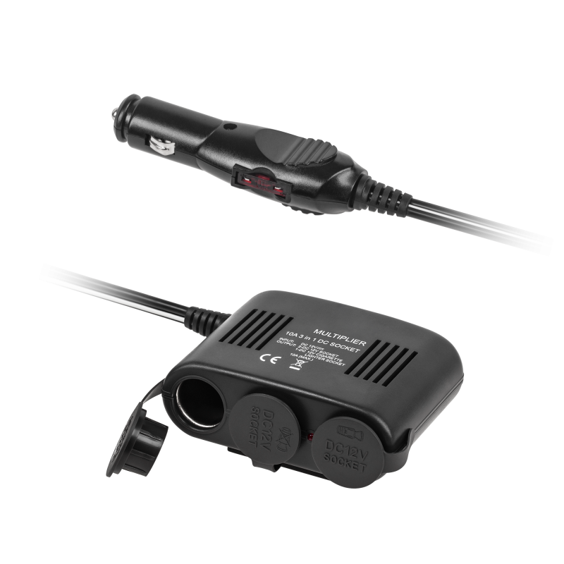 Master Rozgałęziacz Gniazda Zapalniczki X3 Z Gniazdem Zapalniczki Master [[