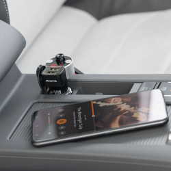 Peiying Transmiter Samochodowy Z Funkcją  Bluetooth (2 Gniazda Usb) [[